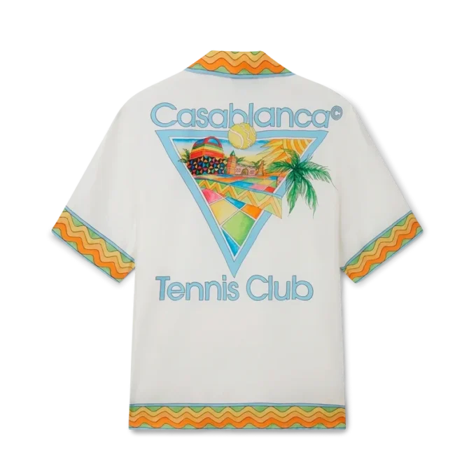 Afro Cubism Tenis Kulubu İpek Gömlek Afro Cubism Tenis Kulubu İpek Gömlek