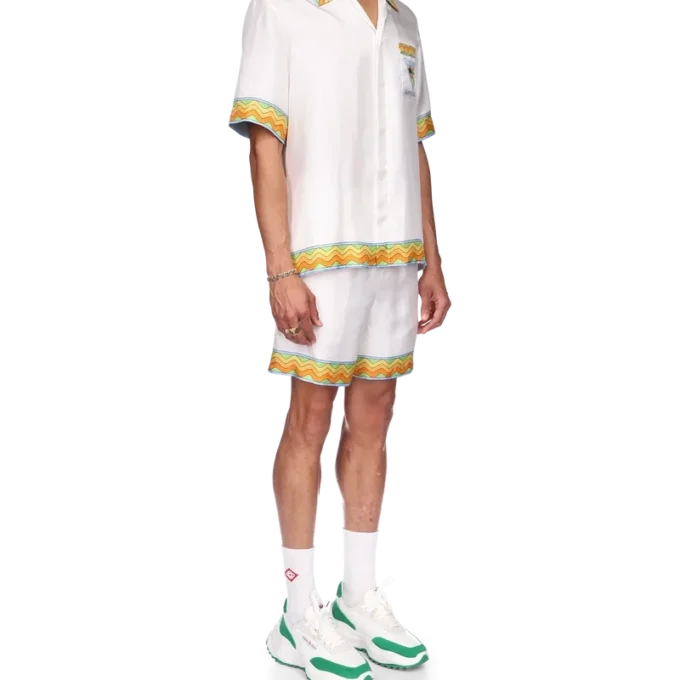 Afro Cubism Tenis Kulubu İpek Gömlek Afro Cubism Tenis Kulubu İpek Gömlek