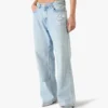 Açık Yıkama Graffiti Denim Kot Açık Yıkama Graffiti Denim Kot