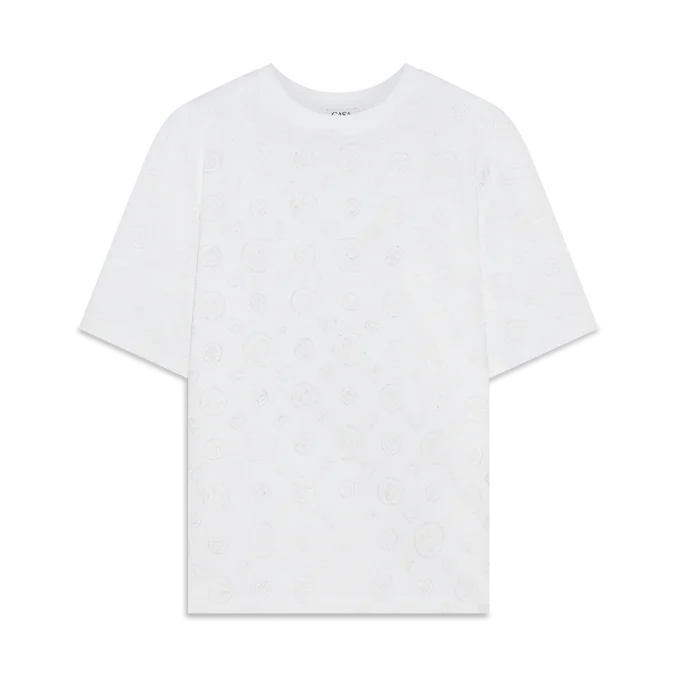 Aplike Monogram Oversized Şortlu Tişört Aplike Monogram Oversized Şortlu Tişört