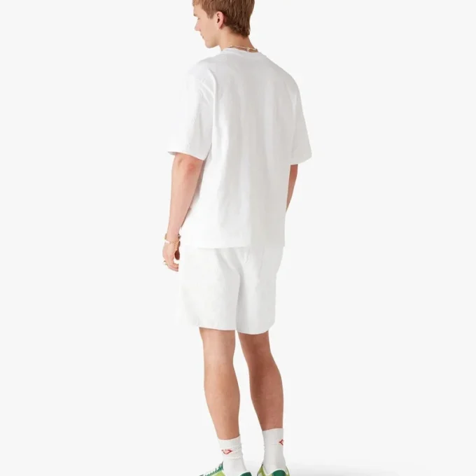 Aplike Monogram Oversized Şortlu Tişört Aplike Monogram Oversized Şortlu Tişört