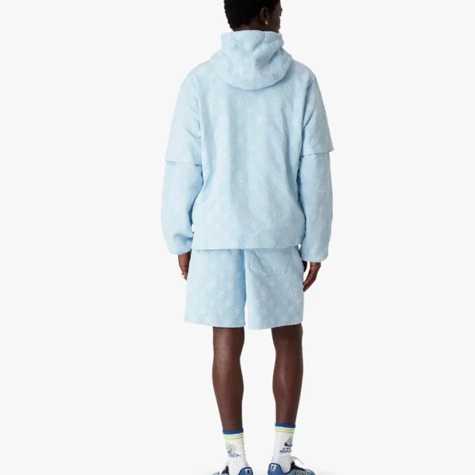 Aplike Monogram Oversized Şortlu Tişört Aplike Monogram Oversized Şortlu Tişört