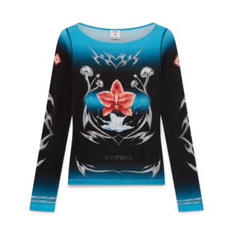 Blades Slinky Jersey Uzun Kollu Üst