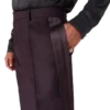 Blend Tailored Yan Şeritli Yün İpek Pantolonlar