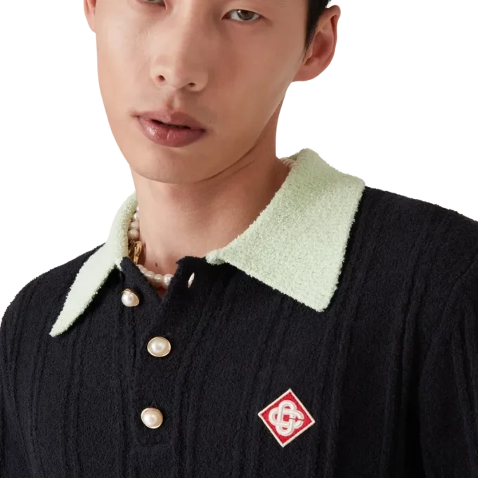 Boucle Uzun Kollu Polo Gömlek Boucle Uzun Kollu Polo Gömlek