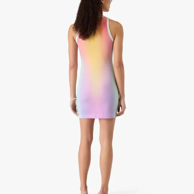 Cam Gradyan Maxi Tank Elbise Cam Gradyan Maxi Tank Elbise