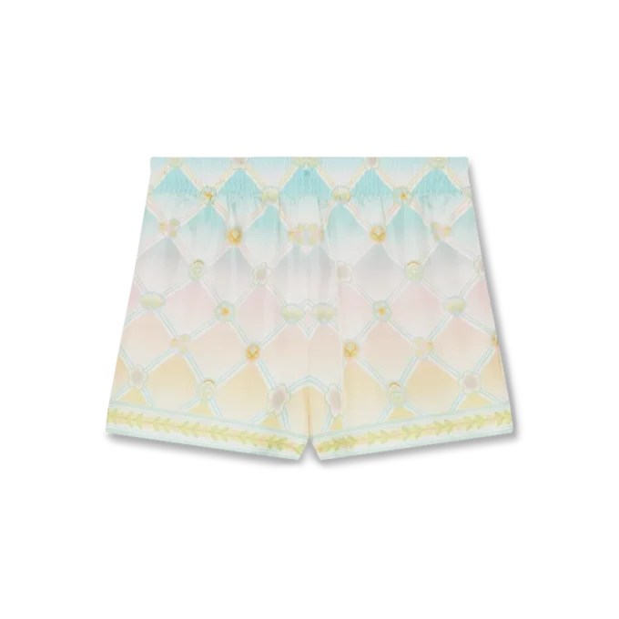 Candy Icons İpek Twill Şortlar