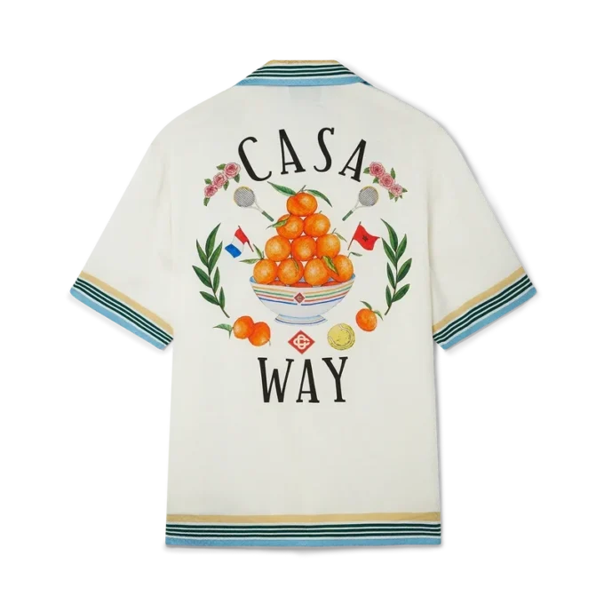 Casa Way Kısa Kollu İpek Şort Gömlek Casa Way Kısa Kollu İpek Şort Gömlek