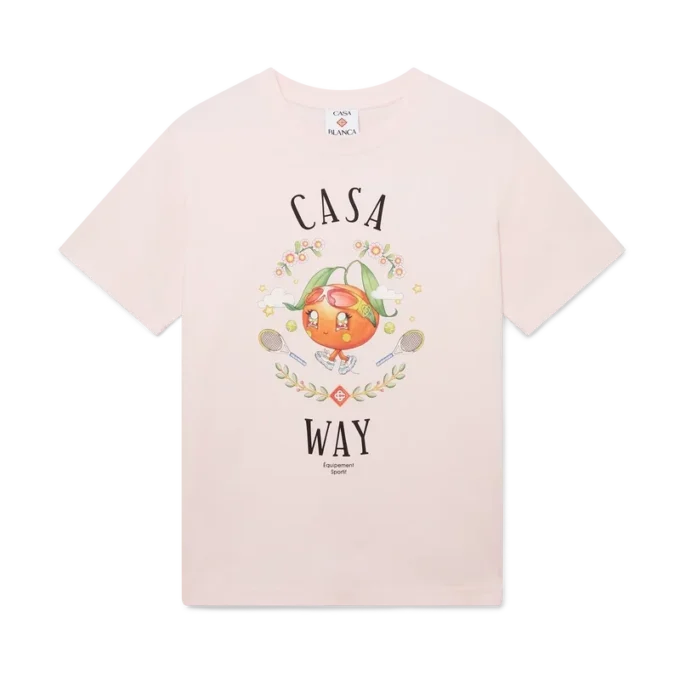 Casa Way Orange Mascot Kısa Kollu Tişört Şort