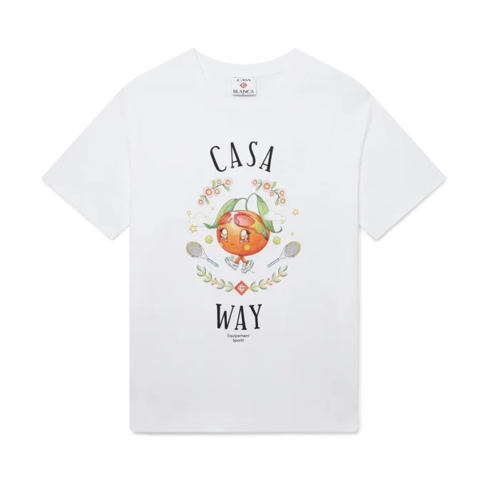 Casa Way Orange Mascot Kısa Kollu Tişört Şort