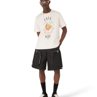 Casa Way Orange Mascot Kısa Kollu Tişört Şort