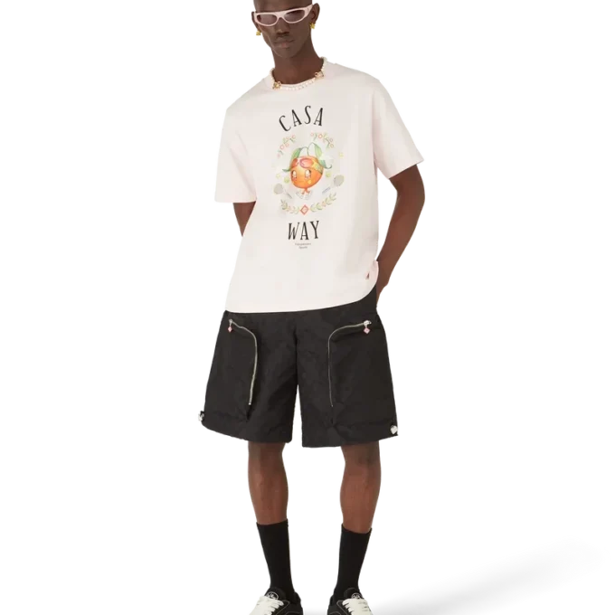 Casa Way Orange Mascot Kısa Kollu Tişört Şort
