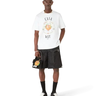 Casa Way Orange Mascot Kısa Kollu Tişört Şort