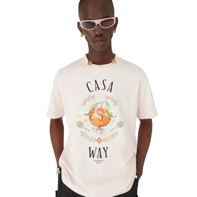 Casa Way Orange Mascot Kısa Kollu Tişört Şort