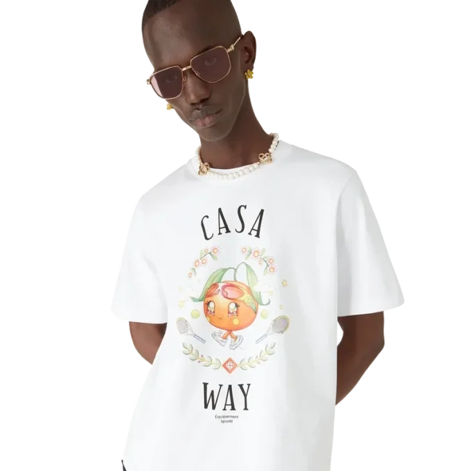 Casa Way Orange Mascot Kısa Kollu Tişört Şort