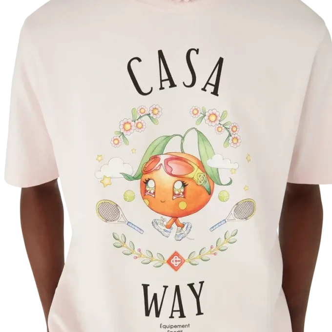 Casa Way Orange Mascot Kısa Kollu Tişört Şort