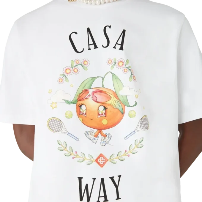 Casa Way Orange Mascot Kısa Kollu Tişört Şort