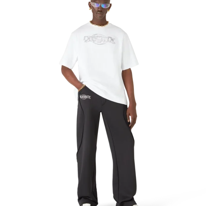 Casablanca Chrome Oversized Kısa Kollu Tişört Casablanca Chrome Oversized Kısa Kollu Tişört