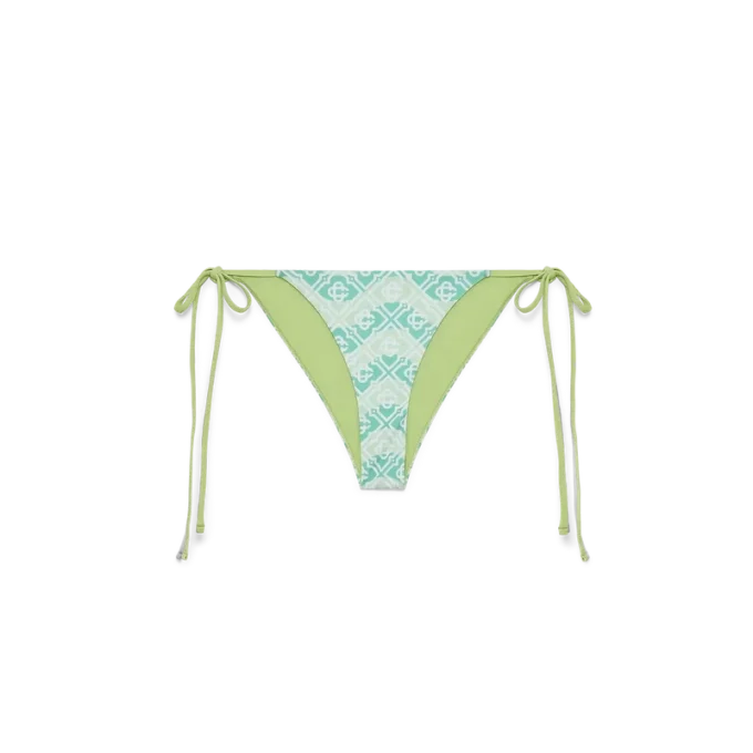 Dalgalı Monogram Bikini Altı