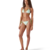 Dalgalı Monogram Bikini Üstü