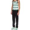 Degrade Çizgili Ringer Tank Top