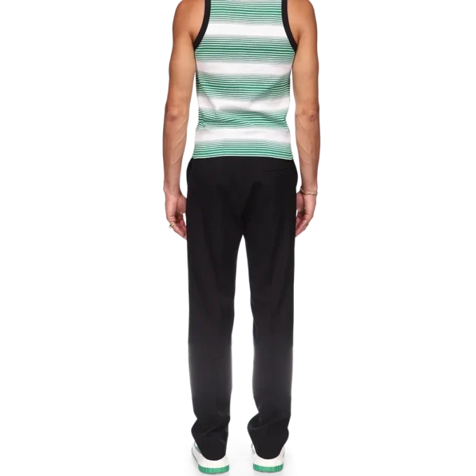 Degrade Çizgili Ringer Tank Top