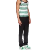Degrade Çizgili Ringer Tank Top