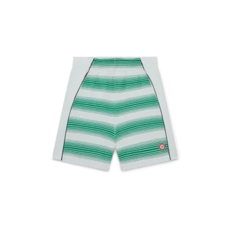 Degrade Çizgili Sweatshorts