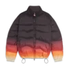 Degrade Kapitone Puffer Ceket