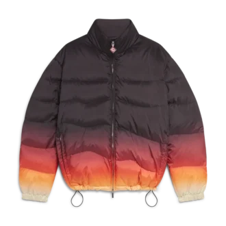 Degrade Kapitone Puffer Ceket