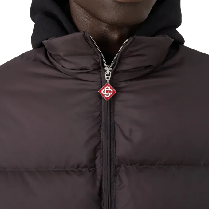 Degrade Kapitone Puffer Ceket