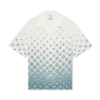 Degrade Monogram Keten Gömlek Degrade Monogram Keten Gömlek