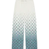 Degrade Monogram Keten Pantolonlar Degrade Monogram Keten Pantolonlar
