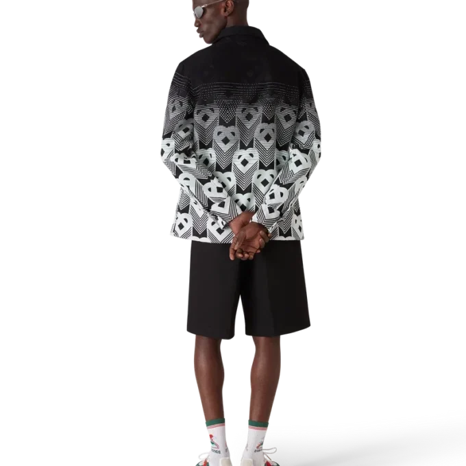 Degrade Monogram Shacket