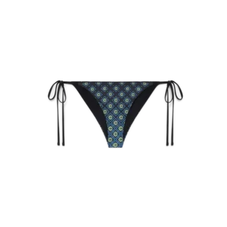Degrade Siyah Monogram Bikini Altı