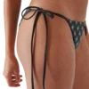 Degrade Siyah Monogram Bikini Altı Degrade Siyah Monogram Bikini Altı