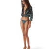 Degrade Siyah Monogram Bikini Üstü Degrade Siyah Monogram Bikini Üstü