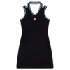 Dokulu Kadife Tenis Elbisesi