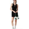 Dokulu Kadife Tenis Elbisesi