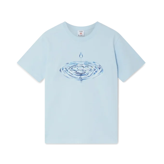 Drip Logo Kısa Kollu Şort Tişört