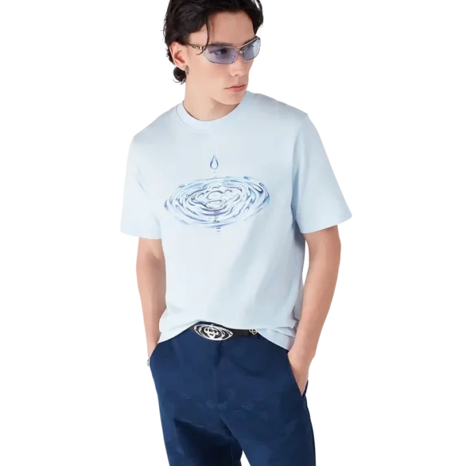 Drip Logo Kısa Kollu Şort Tişört