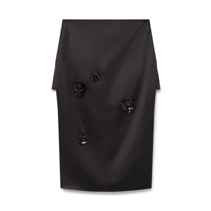 Duchesse Saten Midi Etek Duchesse Saten Midi Etek