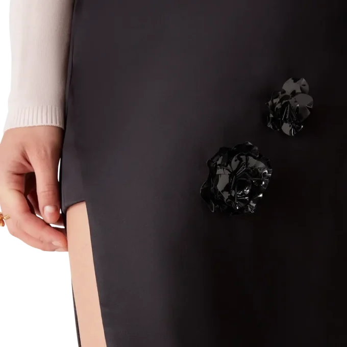 Duchesse Saten Midi Etek Duchesse Saten Midi Etek