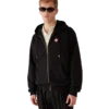 Elmas Logolu Fermuarlı Kapüşonlu Sweatshirt Elmas Logolu Fermuarlı Kapüşonlu Sweatshirt
