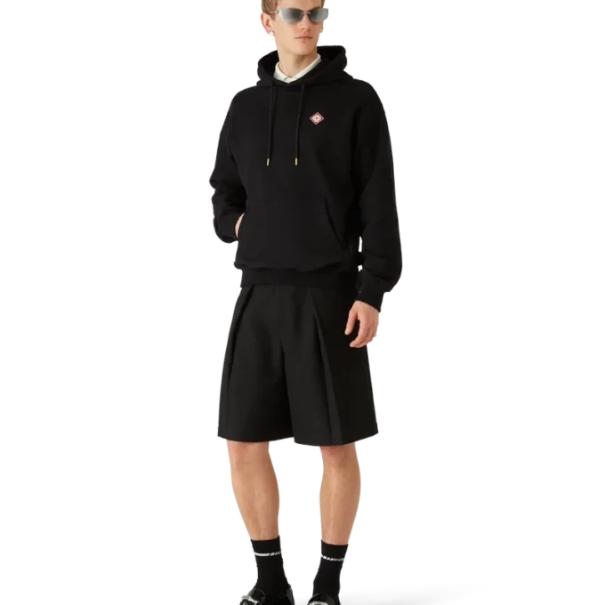 Elmas Logolu Kapüşonlu Sweatshirt Elmas Logolu Kapüşonlu Sweatshirt