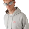 Elmas Logolu Kapüşonlu Sweatshirt