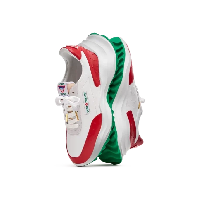 Erkek Atlantis Kırmızı Devekuşu Sneaker