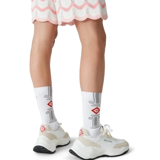Erkek Atlantis Off-White Spor Ayakkabı