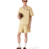 Erkek Kahverengi Süet Court Sneaker Erkek Kahverengi Süet Court Sneaker