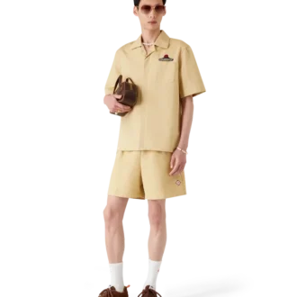 Erkek Kahverengi Süet Court Sneaker